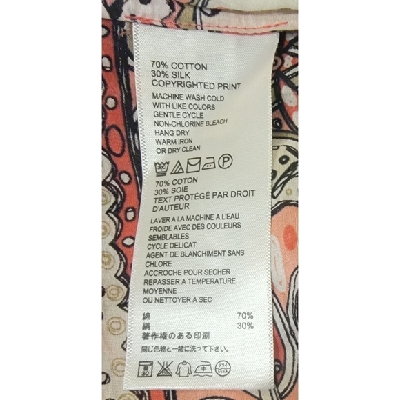 Tommy Bahama Women's Tunic Top Shirt size large - Picture 5 of 7